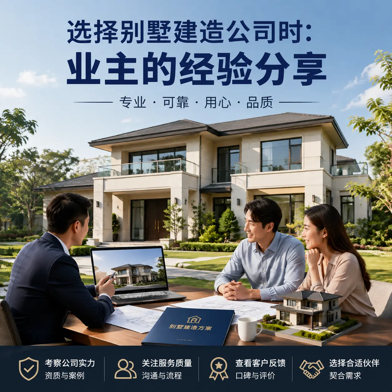 选择别墅建造公司时： 榕江 业主的经验分享
