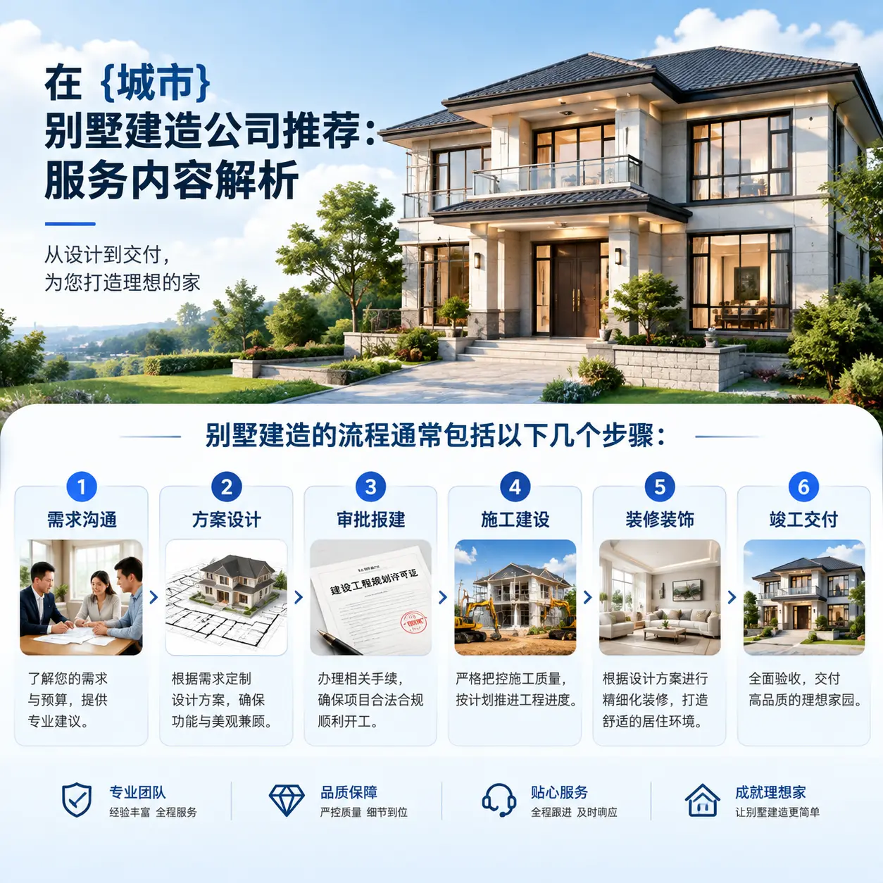 在 榕江 别墅建造公司推荐:服务内容解析