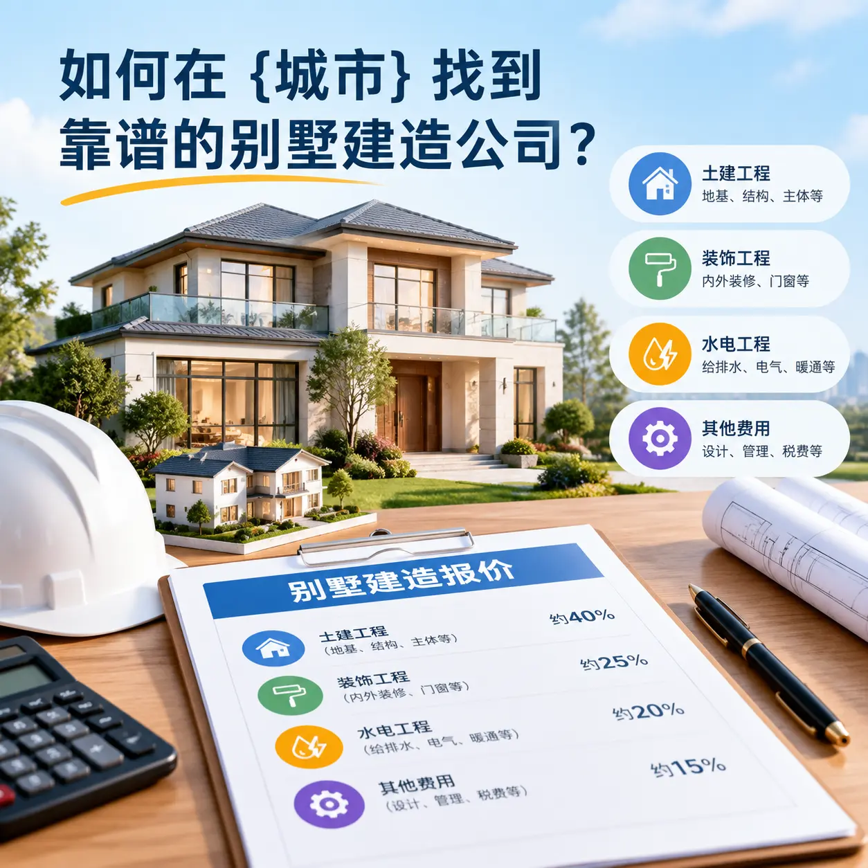 如何在 榕江 找到靠谱的别墅建造公司?
