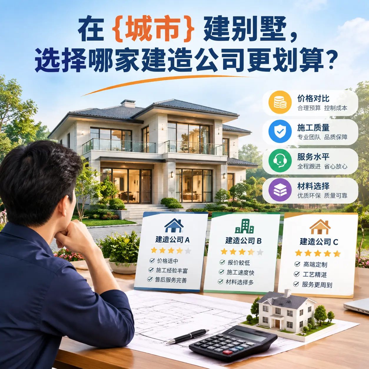 在 榕江 建别墅,选择哪家建造公司更划算?