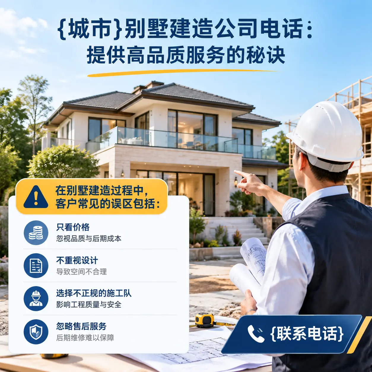 榕江别墅建造公司电话:提供高品质服务的秘诀