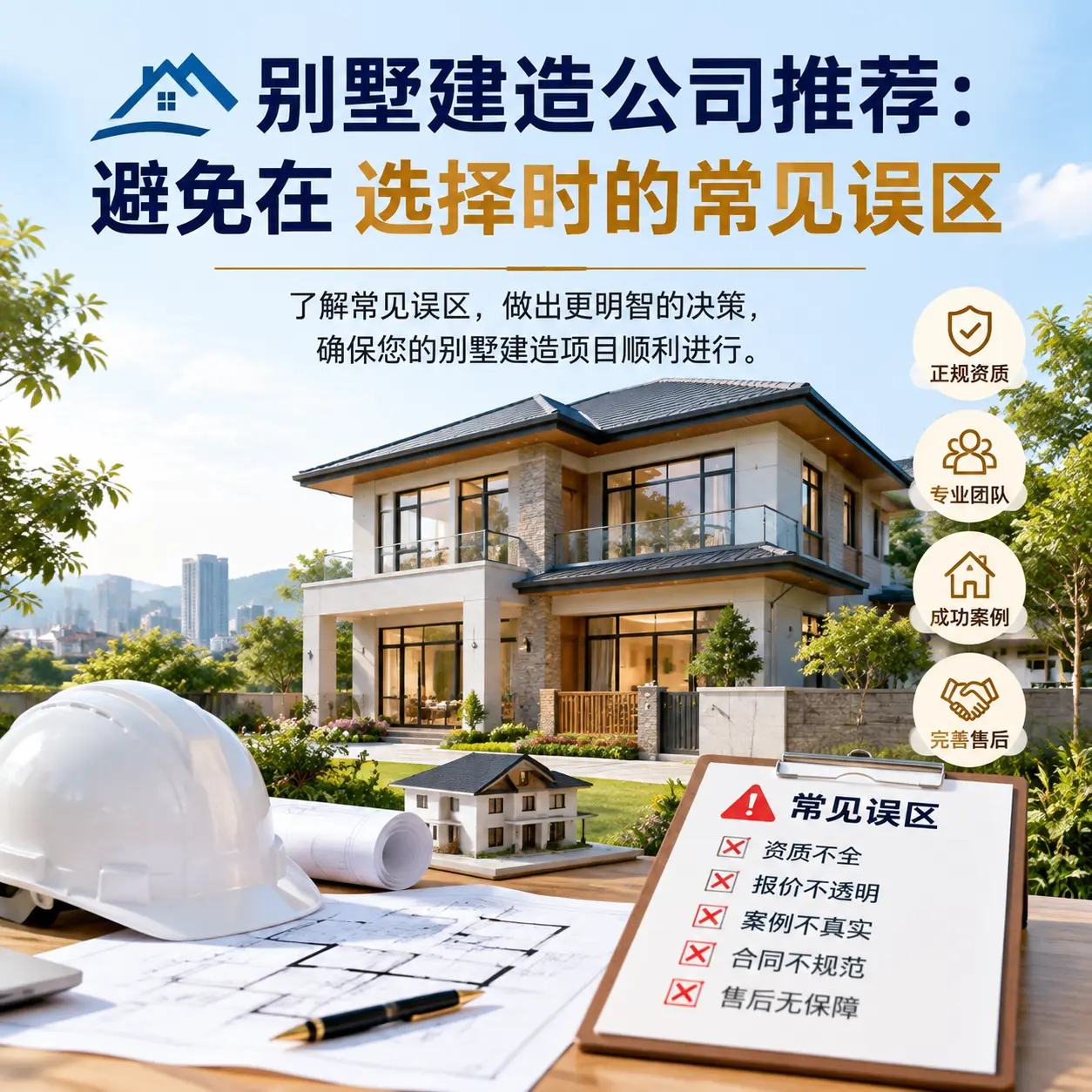 别墅建造公司推荐:避免在 榕江 选择时的常见误区