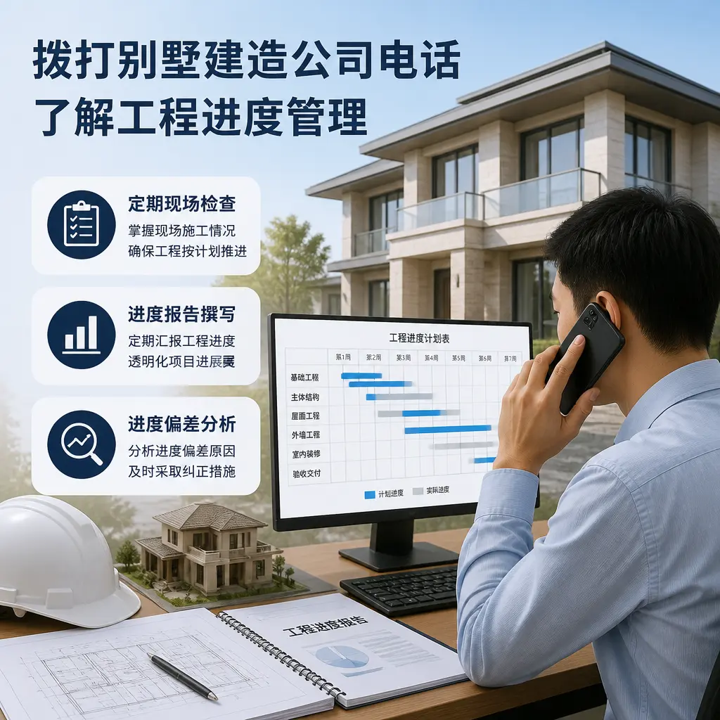 拨打榕江别墅建造公司电话,了解工程进度管理