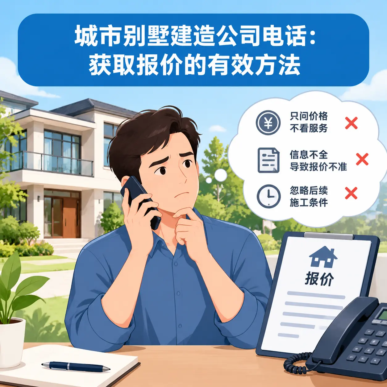 榕江别墅建造公司电话：获取报价的有效方法